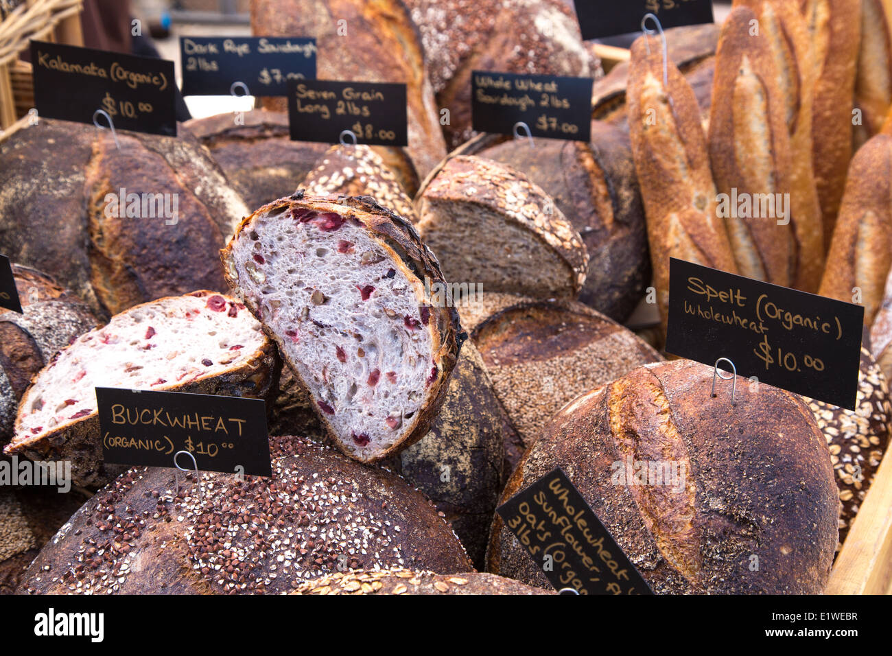 Smorgasburg Brooklyn Flea Lebensmittelmarkt NYC Stockfoto