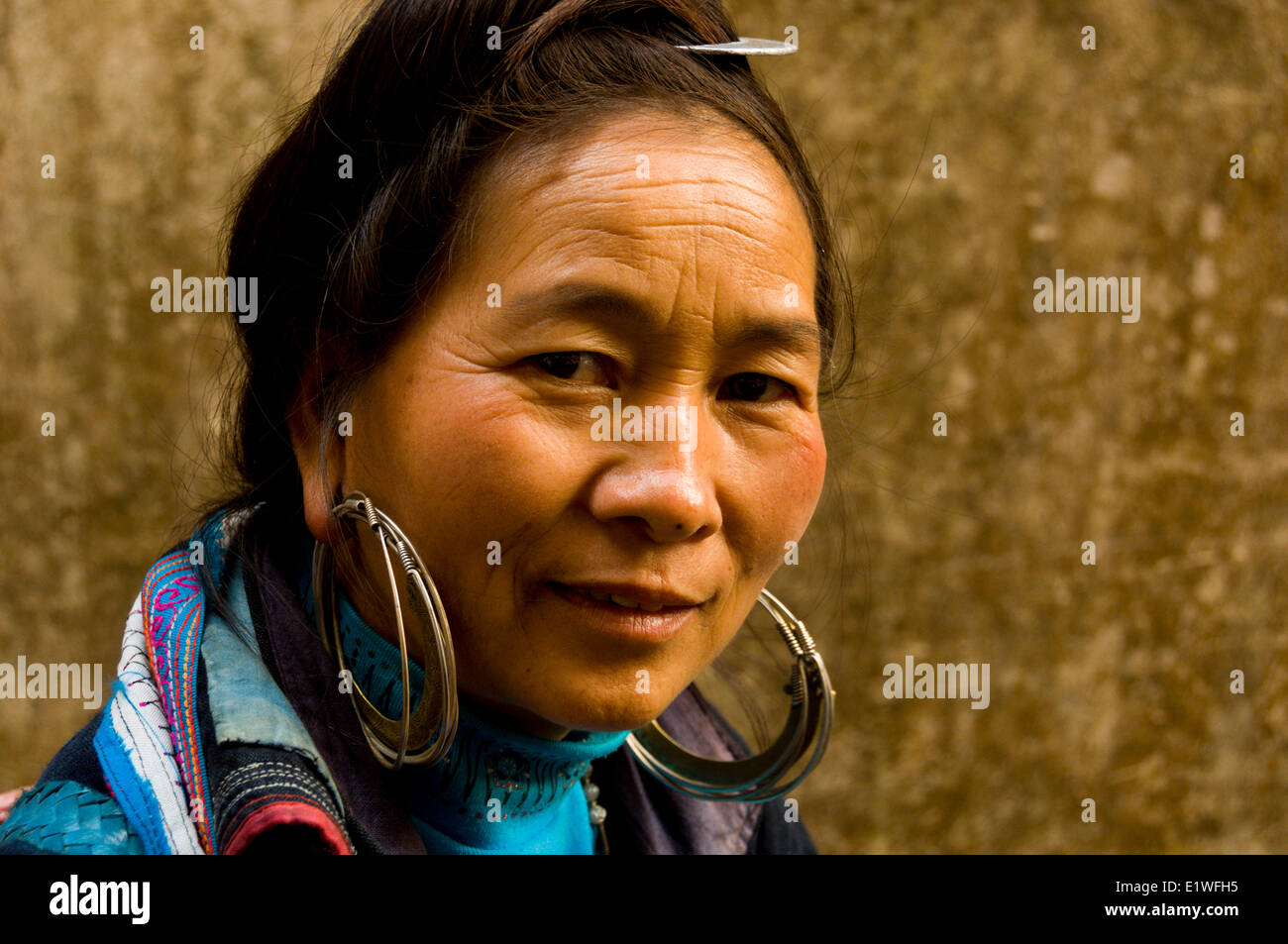 Hmong-Frau in Sapa, Vietnam Stockfoto
