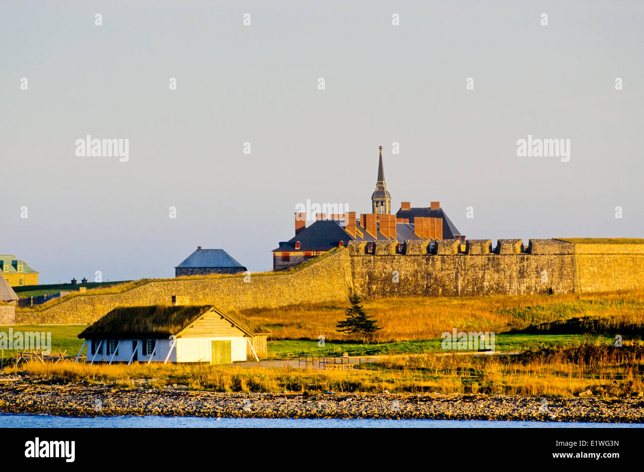 Louisbourg National Historic Site, Cape Breton, Nova Scotia, Kanada Stockfoto