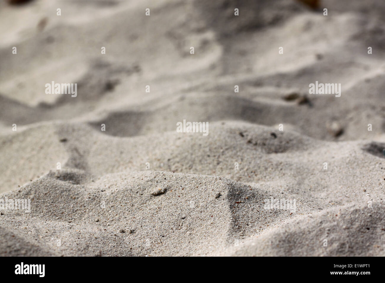 Strand mit feinem Sand ist robust für den Hintergrund. Stockfoto