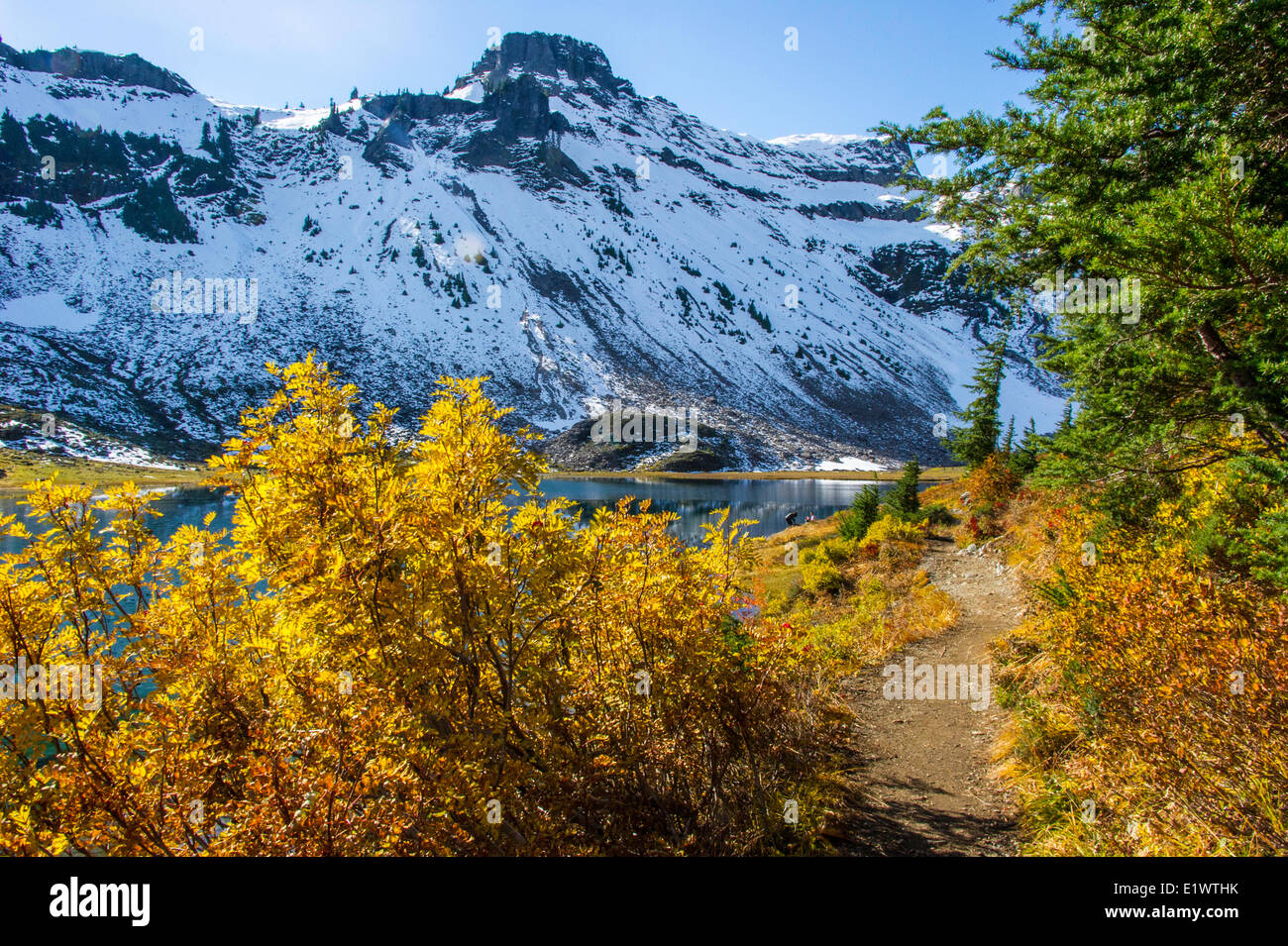 Eisberg See Mt Stockfoto