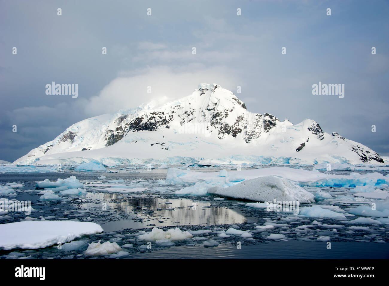 Paradise Bay, antarktische Halbinsel Stockfoto