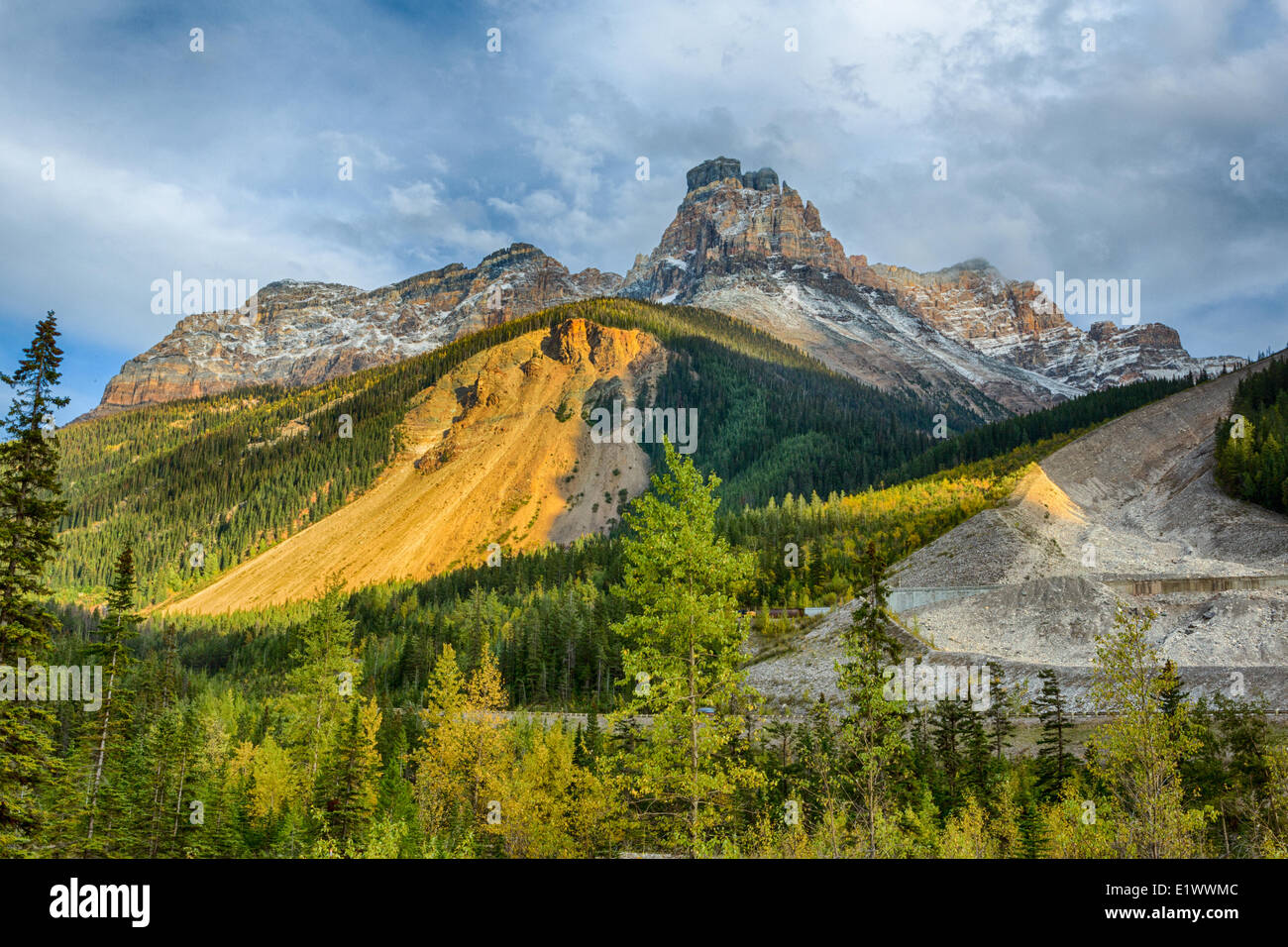 Cathedral Mountain, Yoho Nationalpark, Britisch-Kolumbien, Kanada Stockfoto