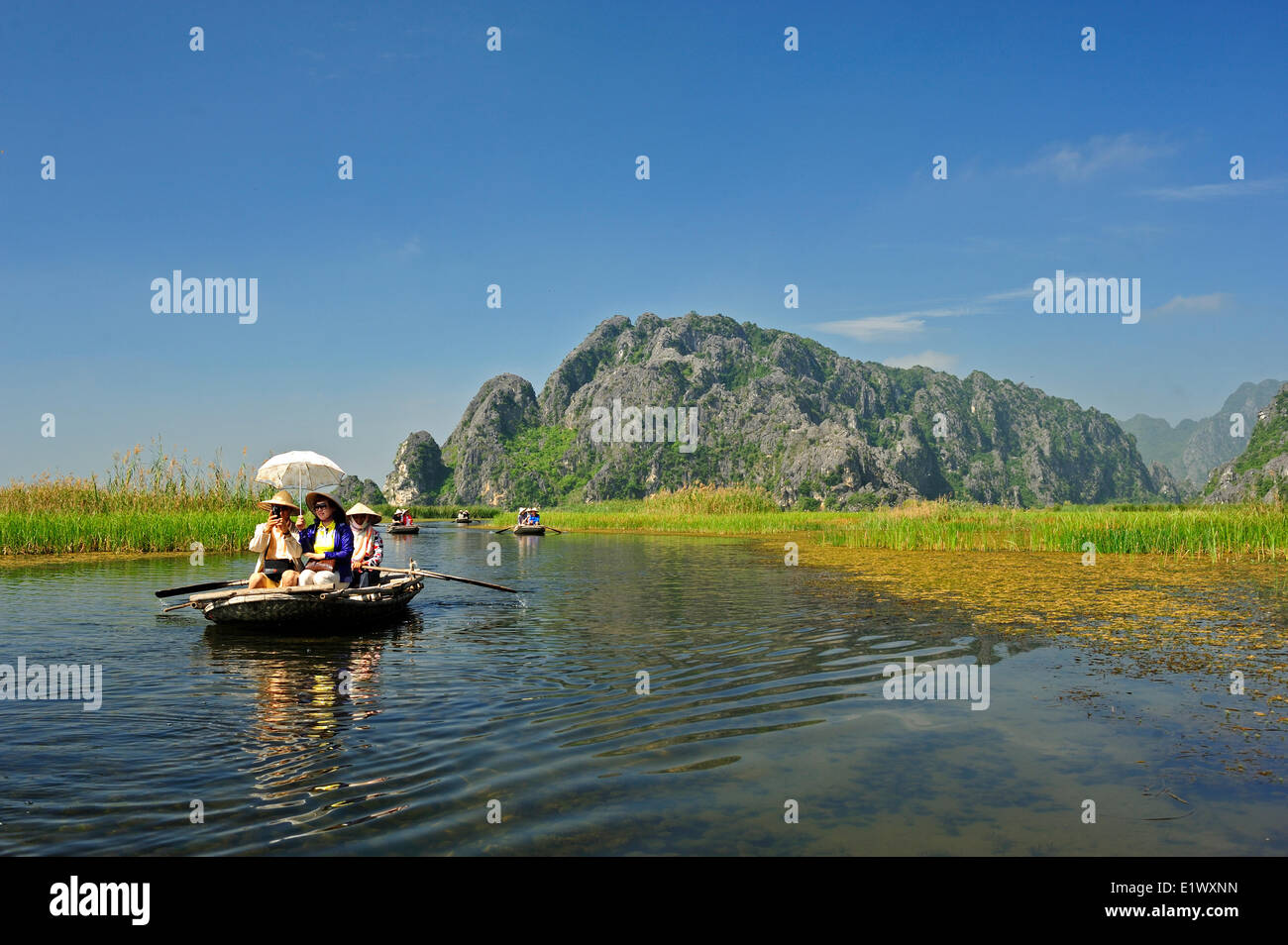 Van langen Naturreservat, Ninh Binh Province, Vietnam Stockfoto