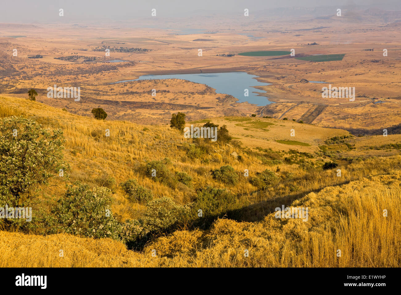 Kleine Schweiz, Oliviershoek pass, Drakensberge, Kwazulu-Natal, Südafrika Stockfoto