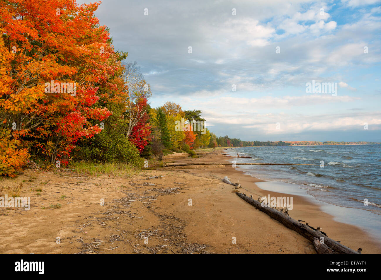 Batchawana Bay Provincial Park, Lake Superior, Ontario, Kanada Stockfoto