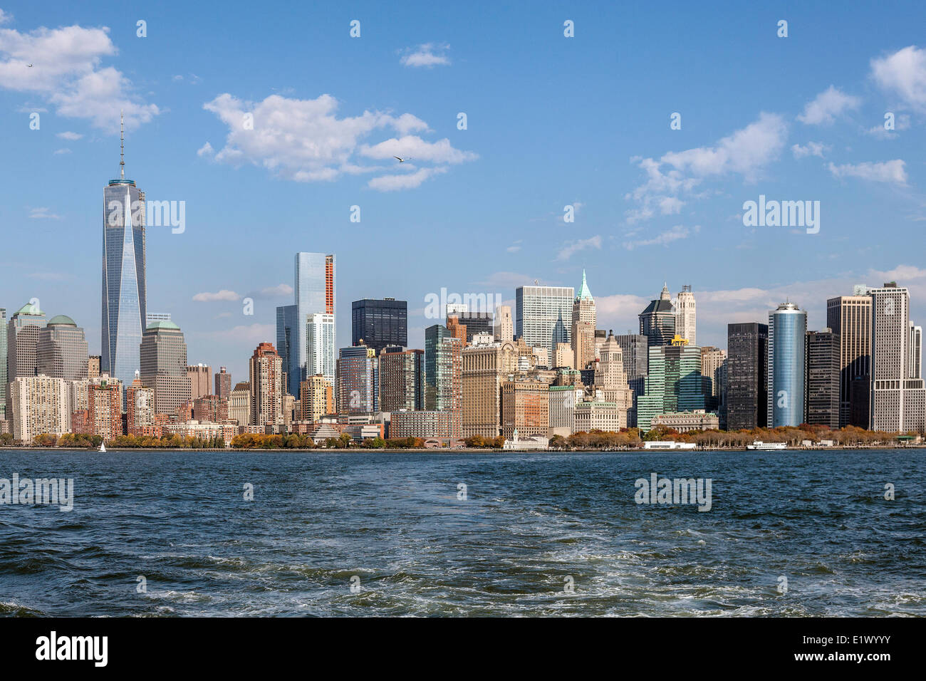 New York City Skyline, New York, USA Stockfoto