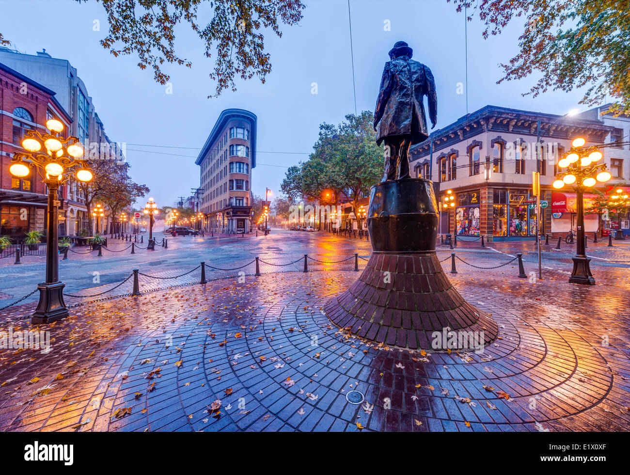 Gastown, Vancouver, Britisch-Kolumbien, Kanada Stockfoto