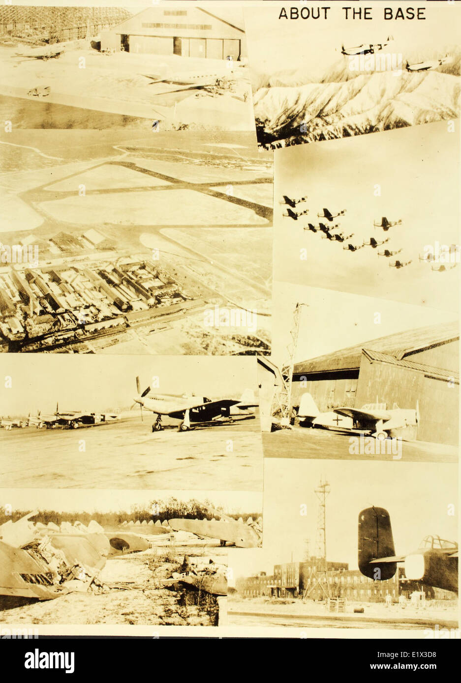 309. Bomb Wing in Japan Stockfoto