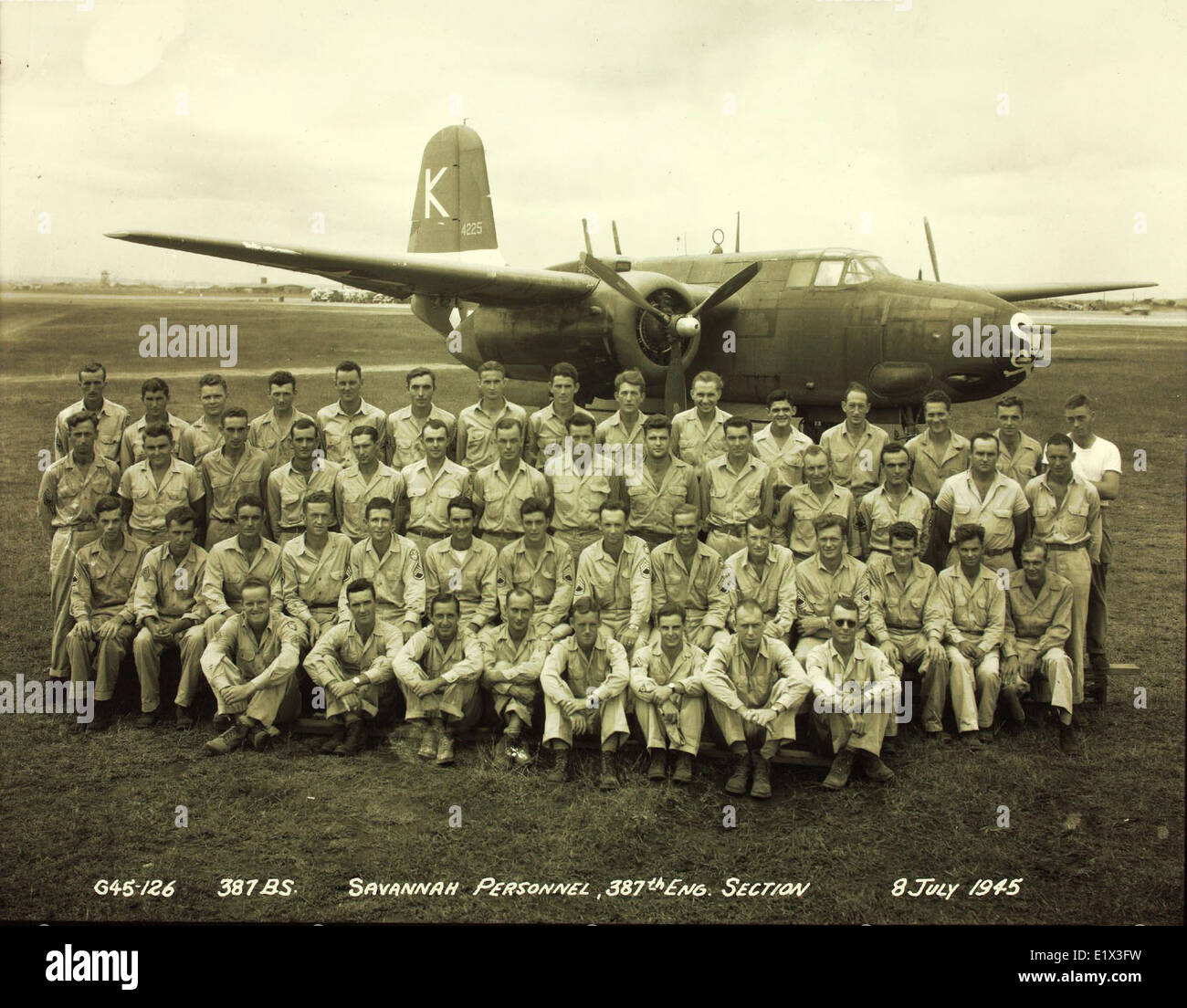 312 Bombe Gruppe a-20 Havoc Stockfoto