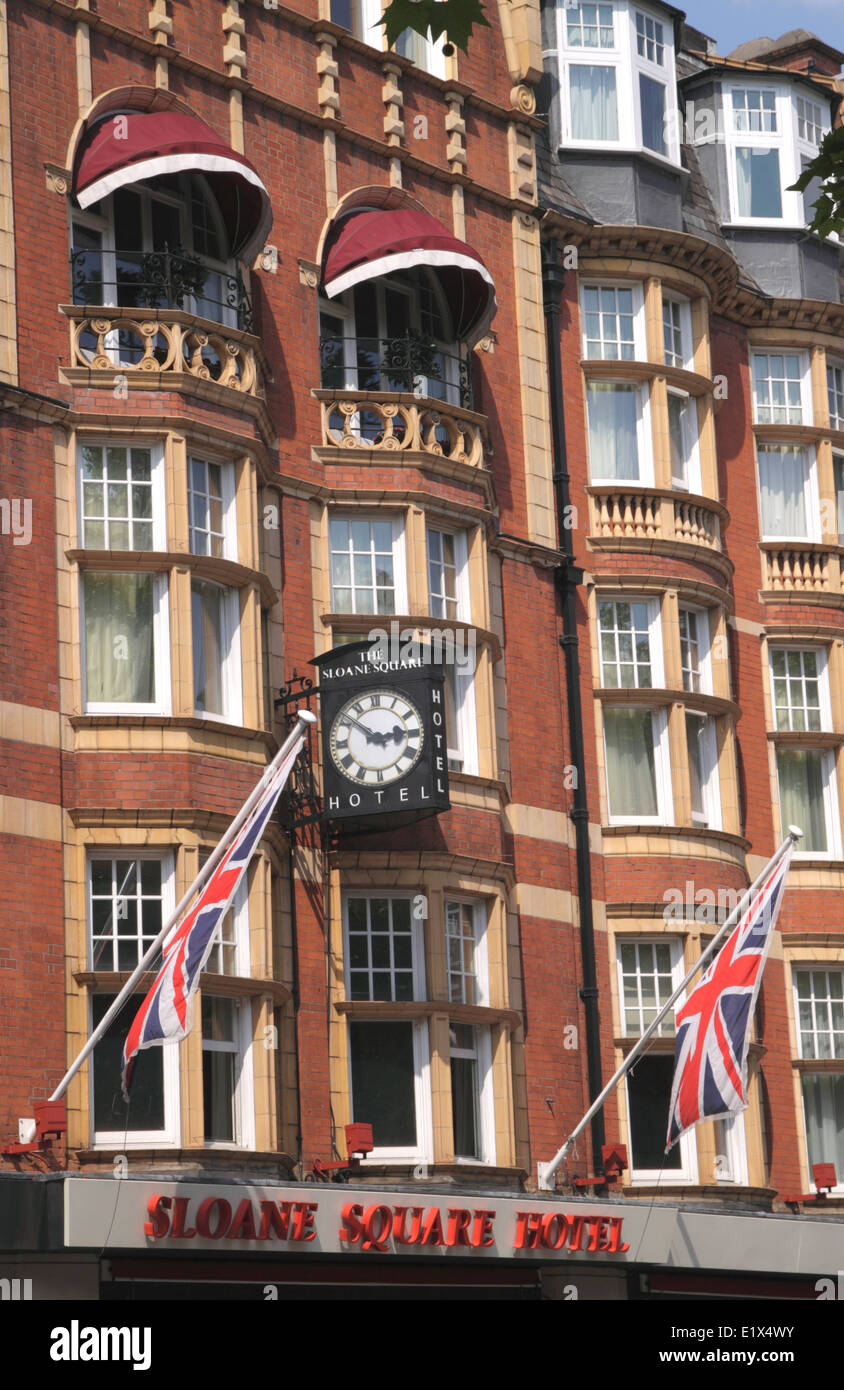 Sloane Square Hotel Chelsea London Stockfoto