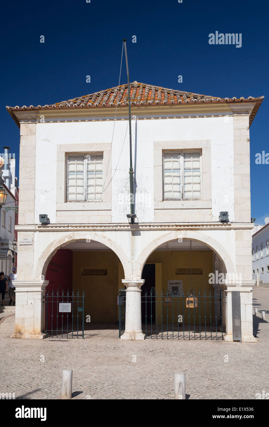 Alten Sklavenmarkt in Lagos, Algarve, Portugal Stockfoto