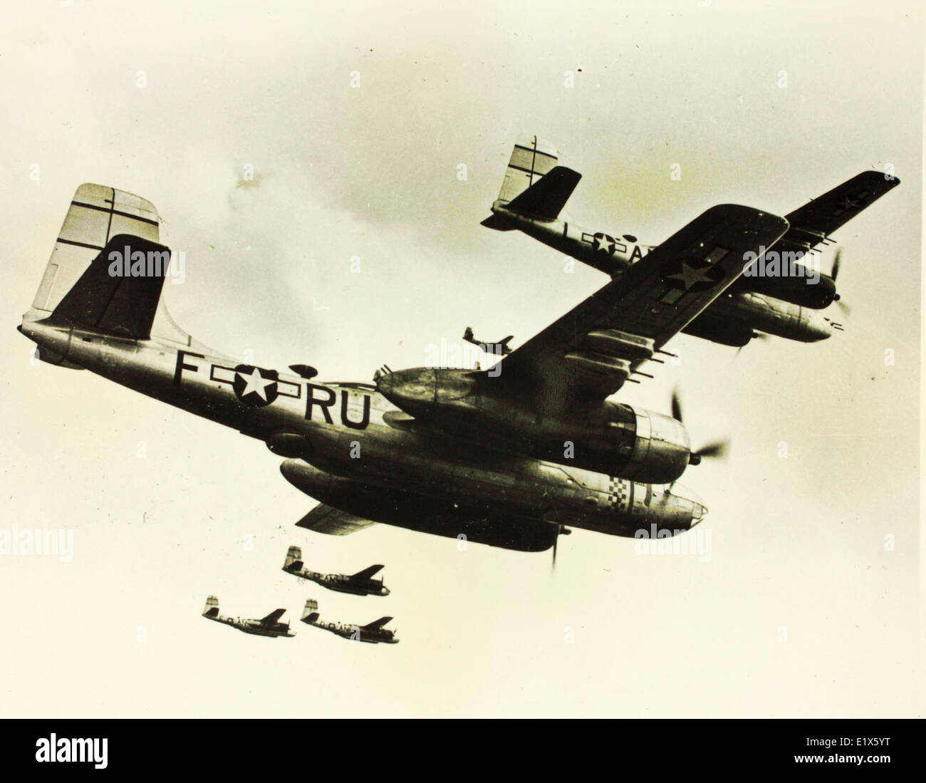 386th Bombergruppe Douglas A-26 Invader Stockfotografie - Alamy