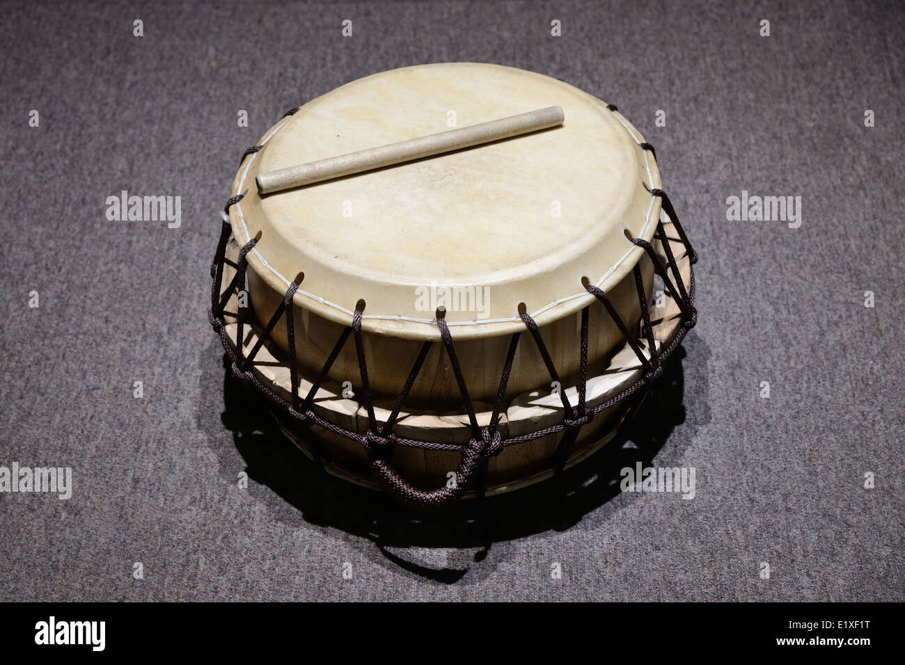 Koreanische traditionelle Drum heißt "Buk" Stockfoto