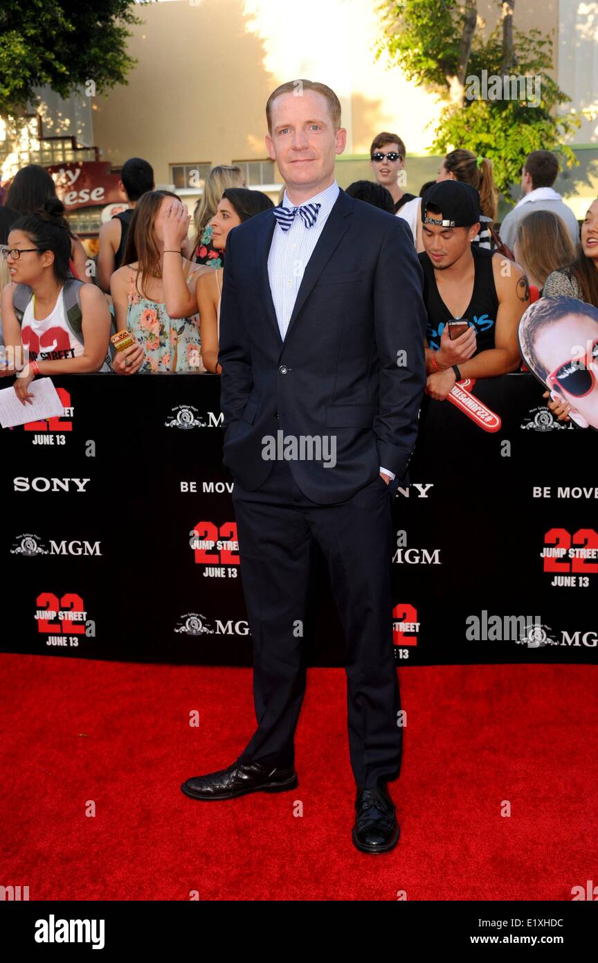 Los Angeles, Kalifornien, USA. 10. Juni 2014. Marc Evan Jackson bei der Ankunft für 22 JUMP STREET Premiere, The Regency Village Theatre, 10. Juni 2014. Bildnachweis: Elizabeth Goodenough/Everett Collection/Alamy Live-Nachrichten Stockfoto