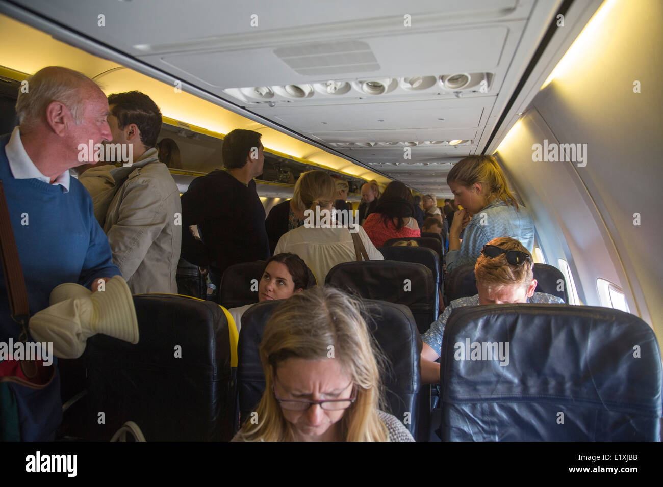 Billigfluglinie Ryanair Stockfoto