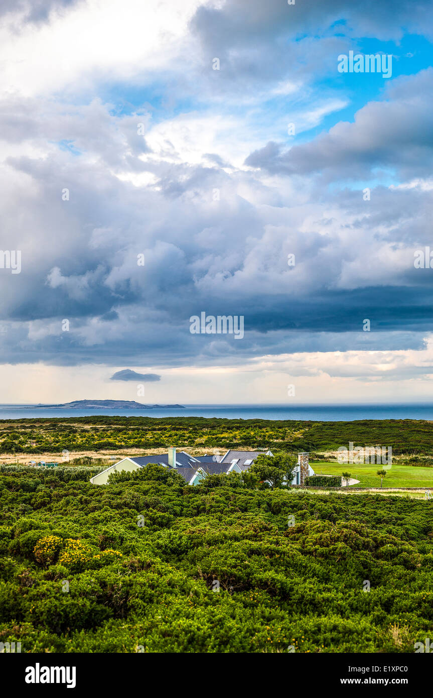 Irland, Dublin County, Landschaft von Howth Landzunge Stockfoto