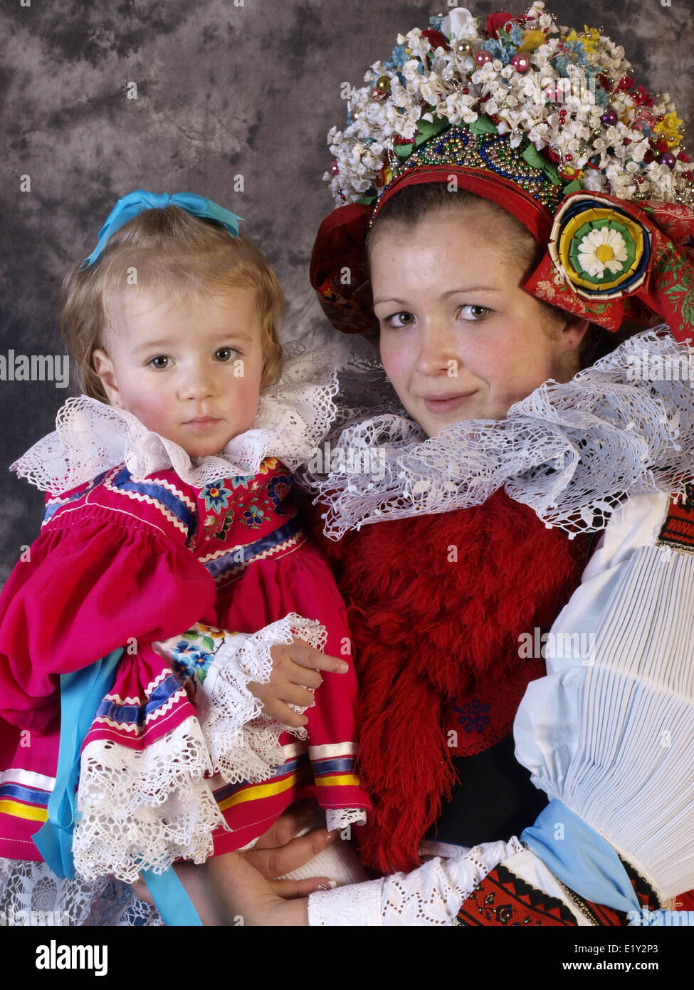 Folklore Deß von Vlcnov Stockfoto