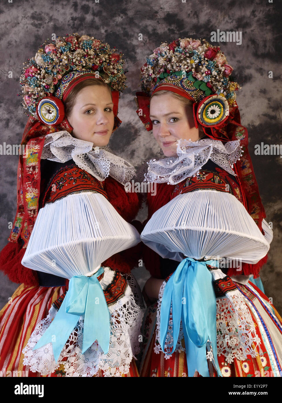 Folklore Deß von Vlcnov Stockfoto