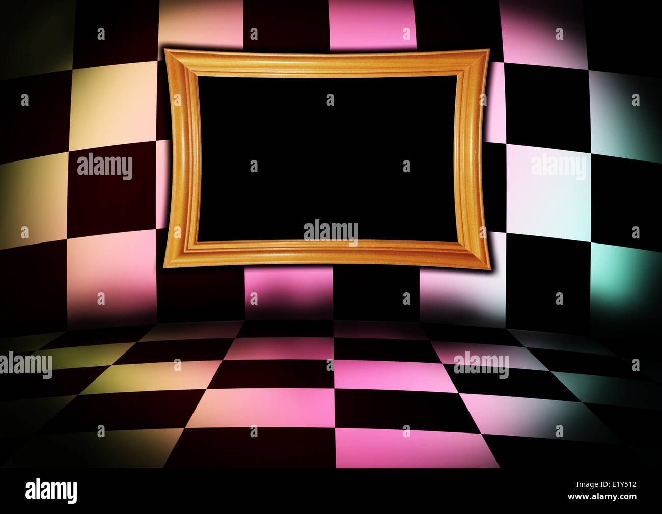 wunderbare Schachraum Stockfoto