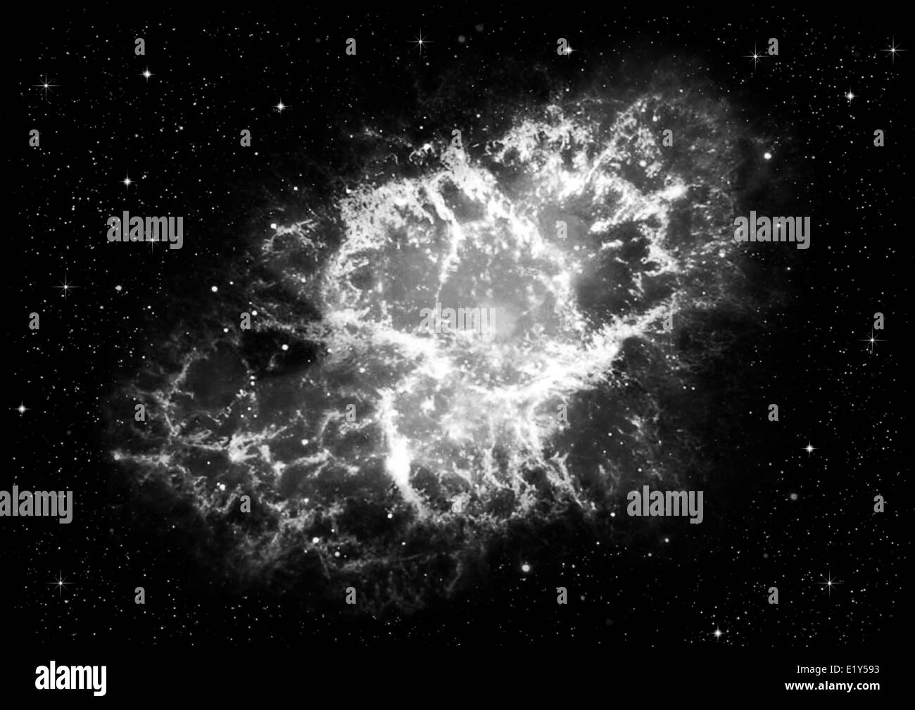 Sterne im Deep space Stockfoto