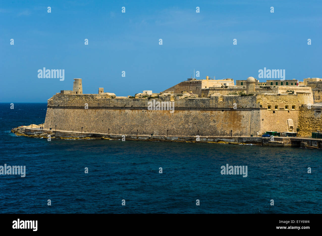 Fort St. Elmo, Valletta, Malta. Stockfoto