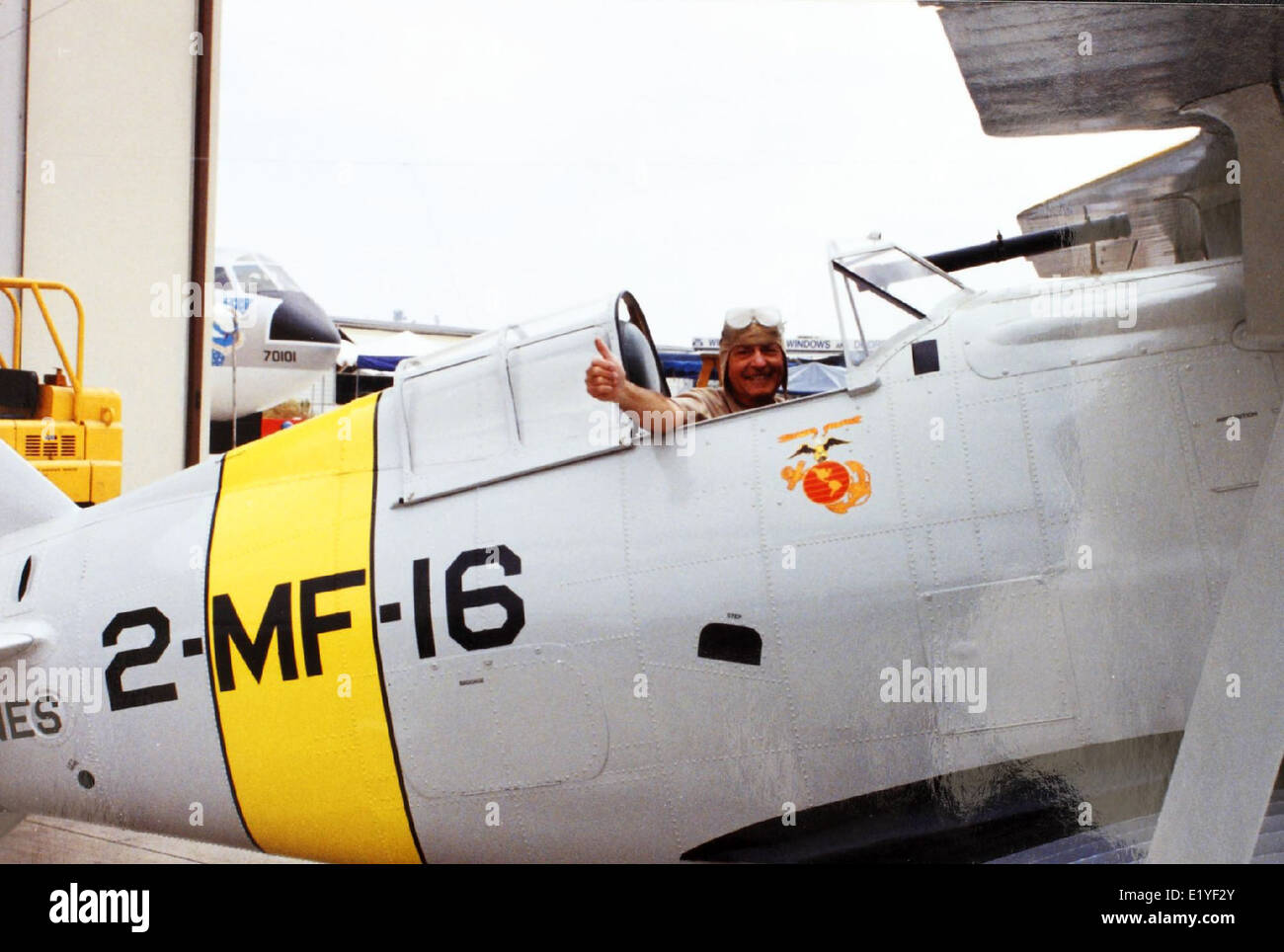 Grumman F3F-2 Stockfoto