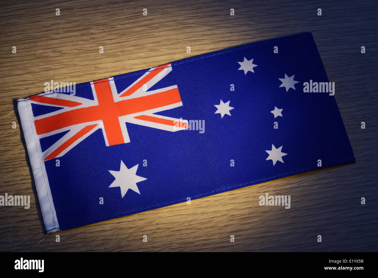 Nationalflagge Australien Stockfoto