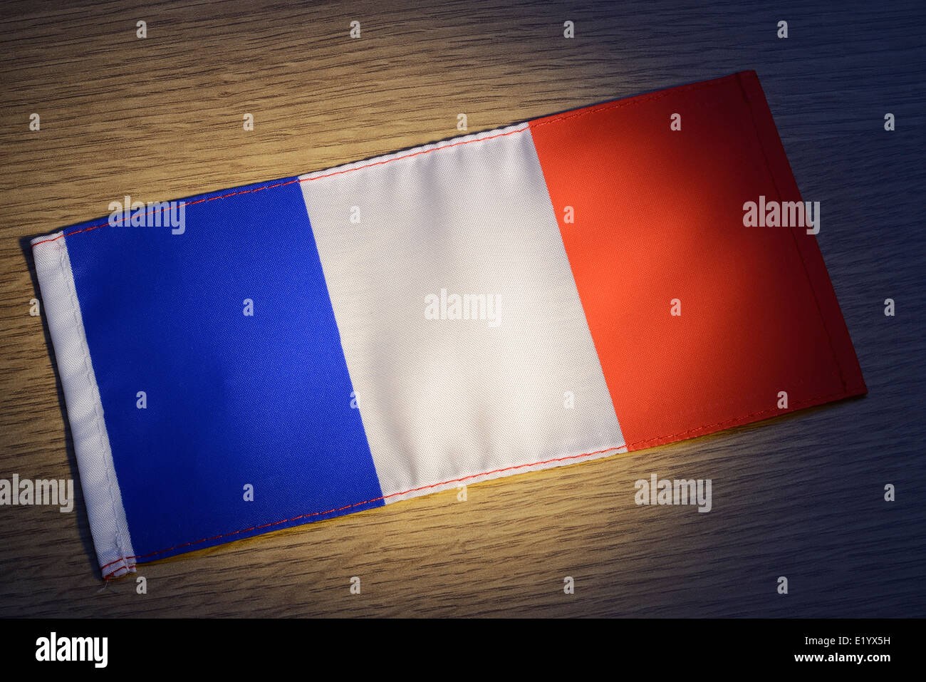 Nationalflagge Frankreich Stockfoto