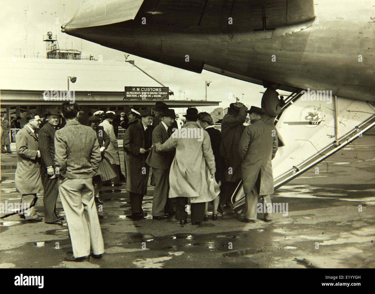 Convair/General Dynamics Anlage und Personal Stockfoto