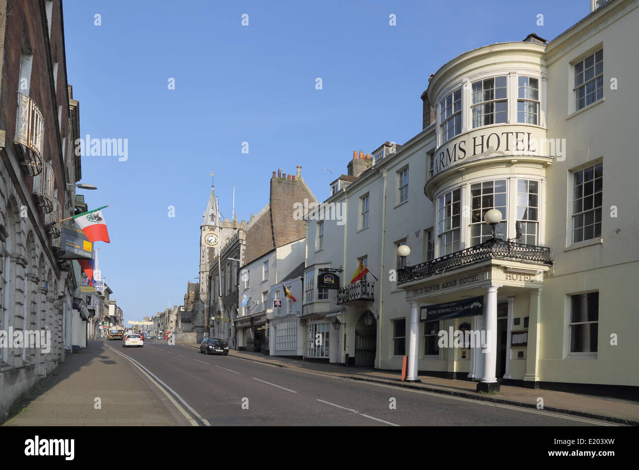 Dorchester in der Grafschaft dorset Stockfoto