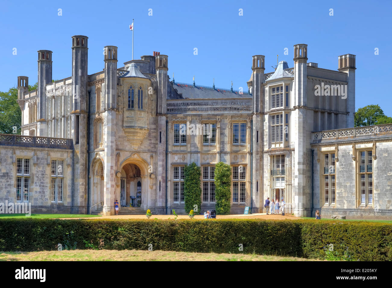 Zuvorkommend Burg, Dorset, England, Vereinigtes Königreich Stockfoto