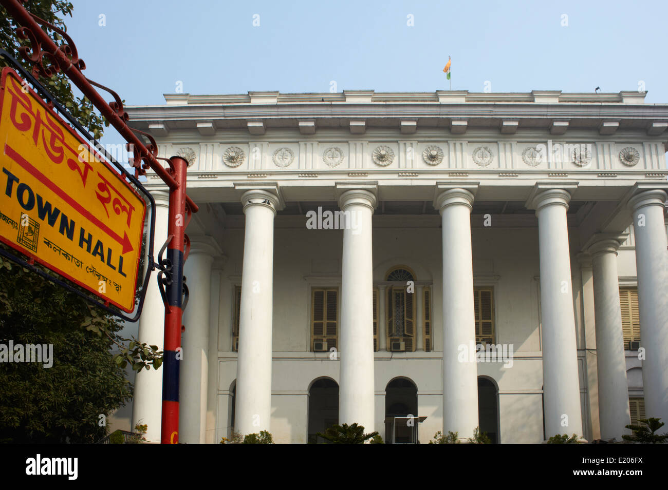 Indien, Westbengalen, Kalkutta, Calcutta, Rathaus Stockfoto