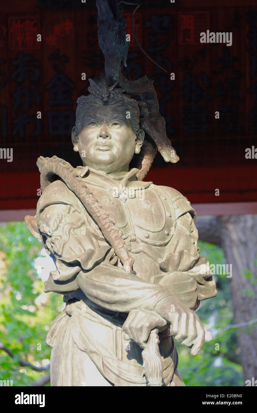 Statue von Sakararyuo, temizuya Stockfoto