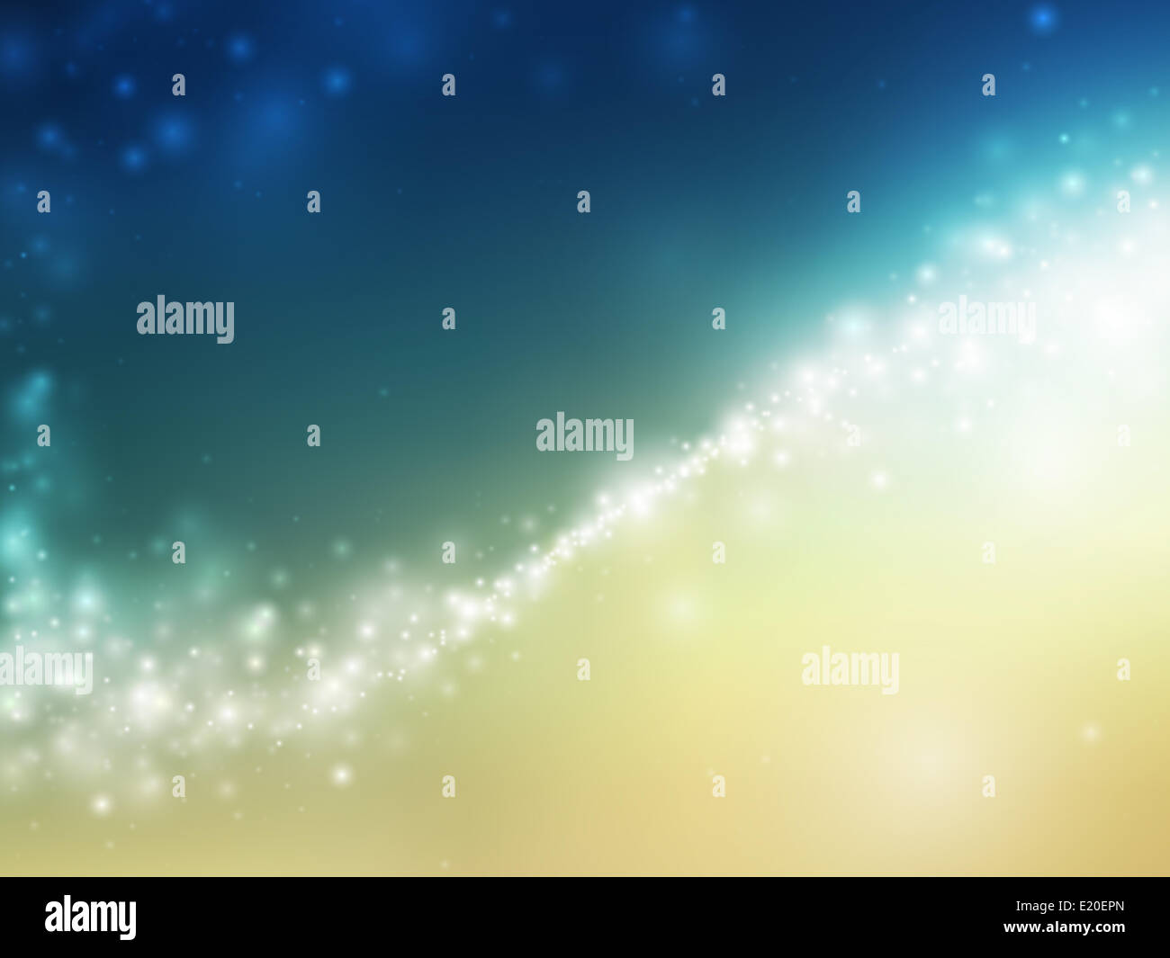 abstrakten Raum Hintergrund mit Sternen Stockfoto