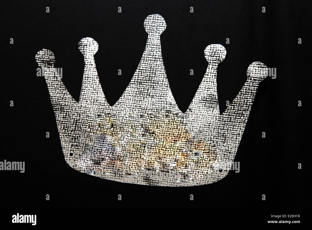 die Königskrone Stockfoto