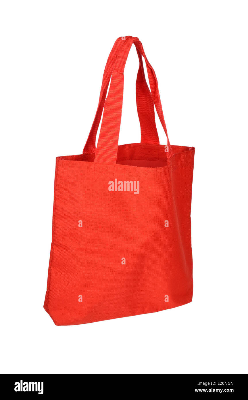 Rote Tasche Stockfoto