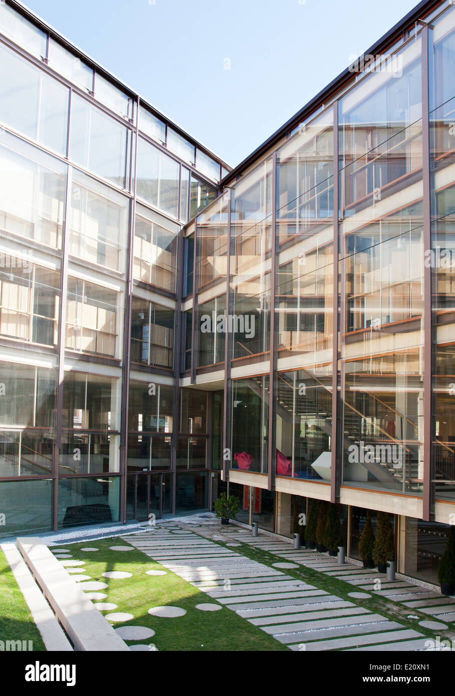 offizielle Schule der Architekten Hauptsitz; Madrid Stockfoto