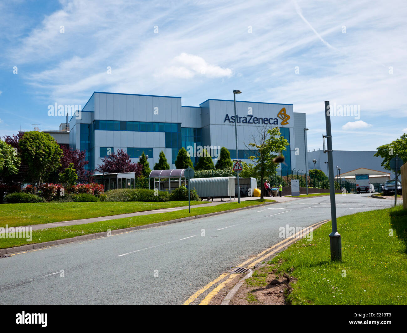 AstraZeneca Research Campus, Macclesfield, Cheshire, England, UK. Stockfoto