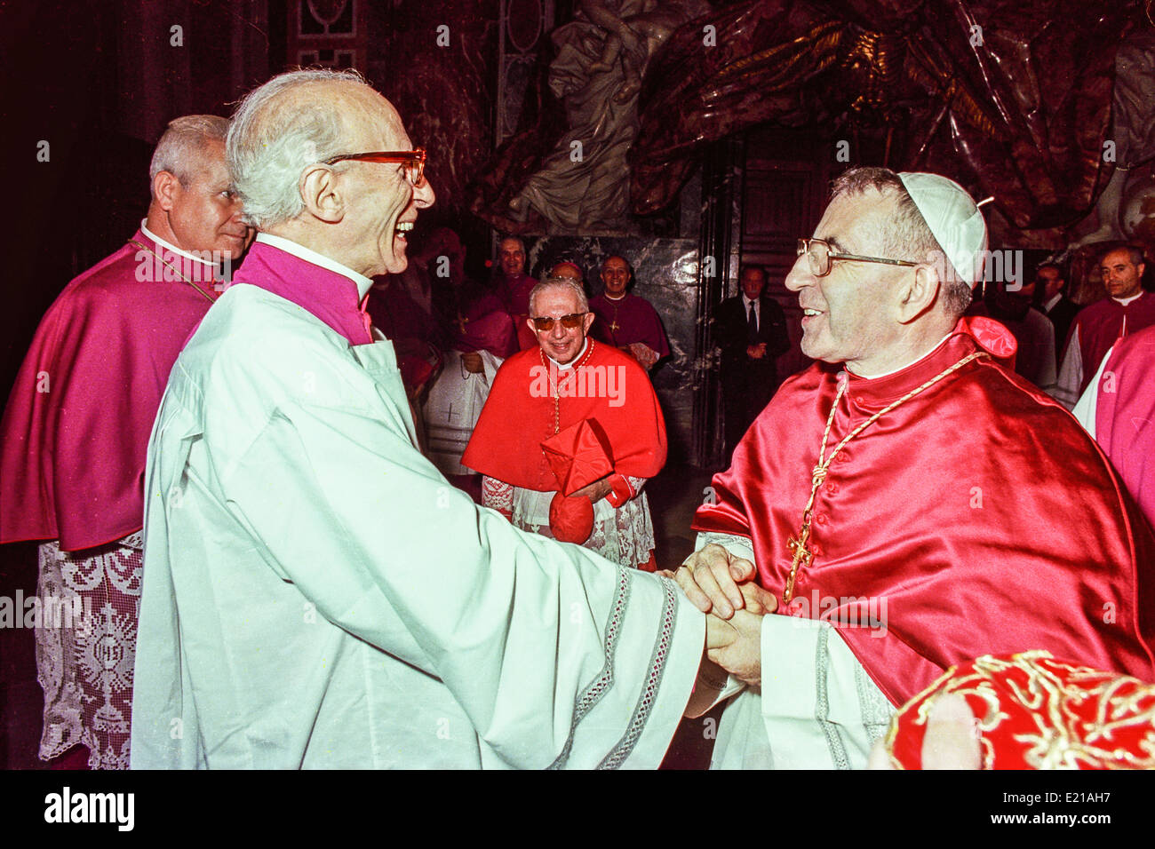 Albino Luciani, Papa Giovanni Paolo ich Stockfotografie Alamy