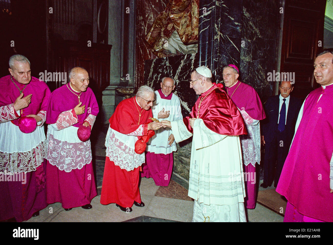 Albino Luciani, Papa Giovanni Paolo ich Stockfotografie Alamy