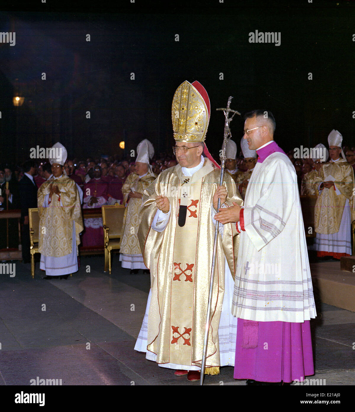Albino Luciani, Papa Giovanni Paolo ich Stockfotografie Alamy