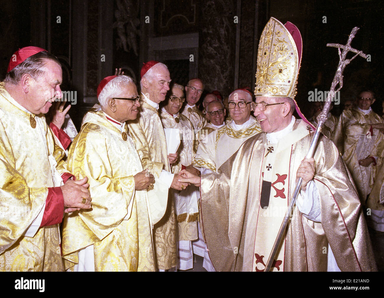 Albino Luciani, Papa Giovanni Paolo ich Stockfotografie Alamy