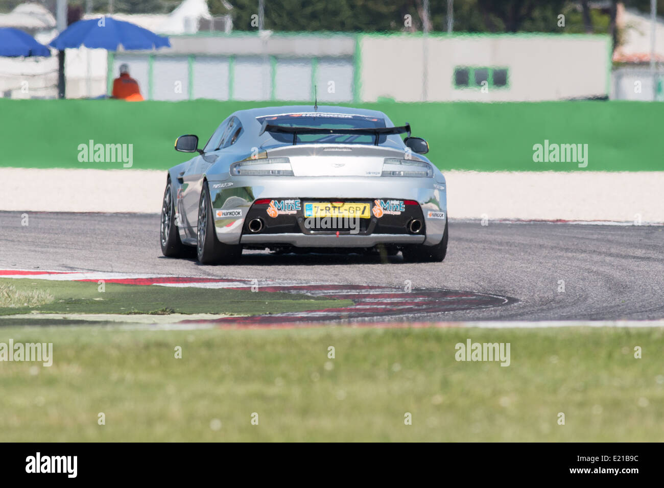 Aston Martin Vantage GT4 von ALFAB RACING Team, angetrieben von ROOS Daniel (SWE) und BEHRENS Erik (SWE), der europäischen GT4-Serie Stockfoto