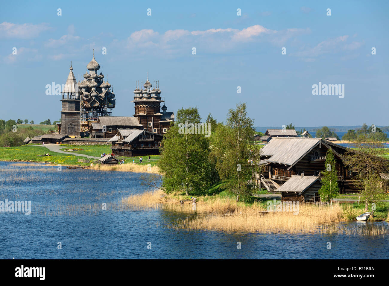 Russland, Kischi Insel Stockfoto