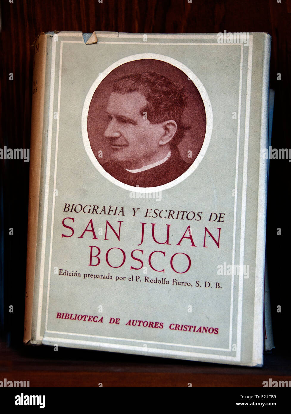 Biographie-Saint Juan Bosco (Don Bosco 1815-1888 katholischer Priester der lateinischen Kirche) Stockfoto