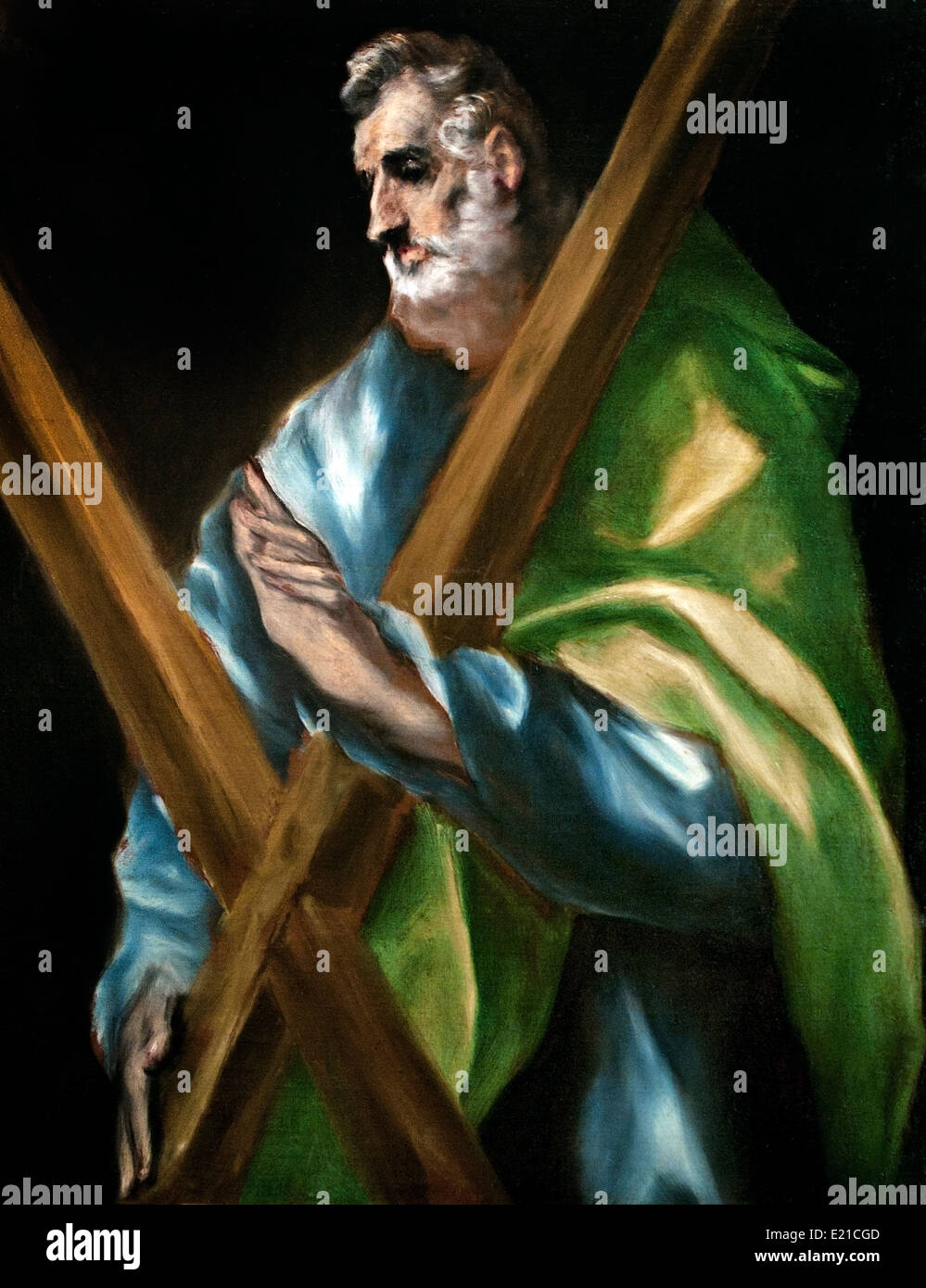 Apostels Andrew 1610-14 El Greco Dominikos Theotokopoulos (Crete 1541 Toledo 1614) griechische Spanisch Stockfoto