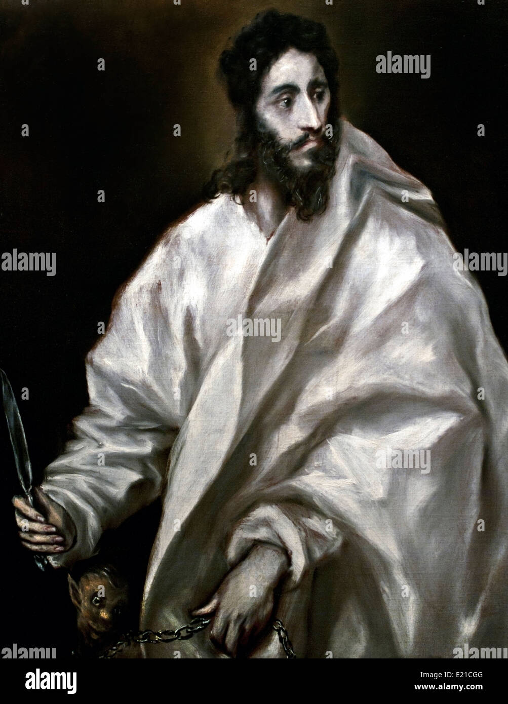 Apostel Bartholomäus 1610-14 El Greco Dominikos Theotokopoulos (Crete 1541 Toledo 1614) griechische Spanisch Stockfoto