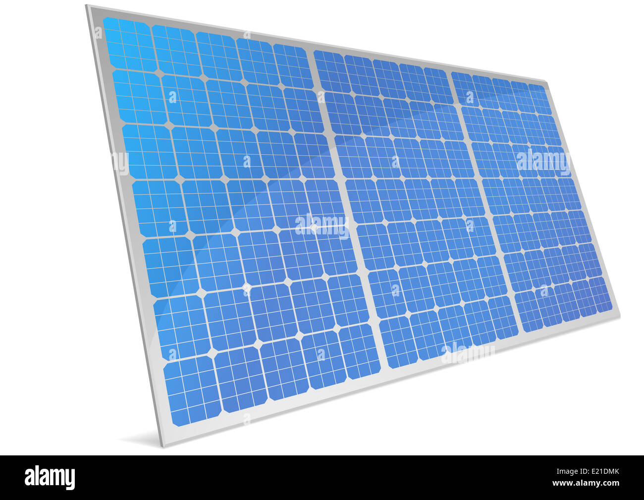 Solarzellen Stockfoto