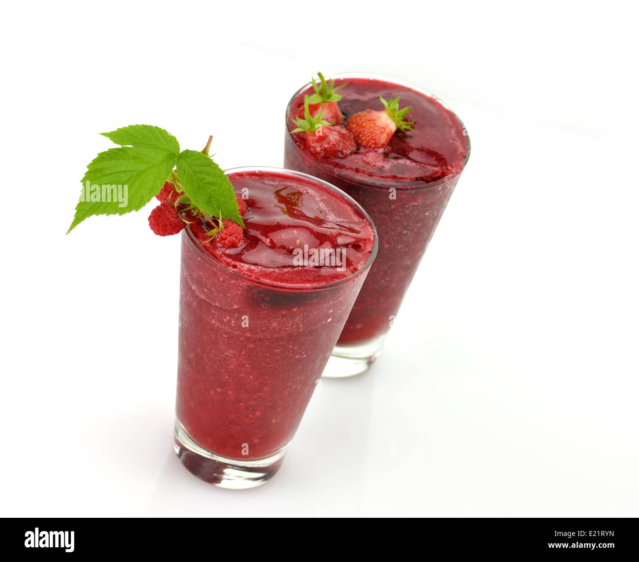 kalten Fruchtdrinks Stockfoto
